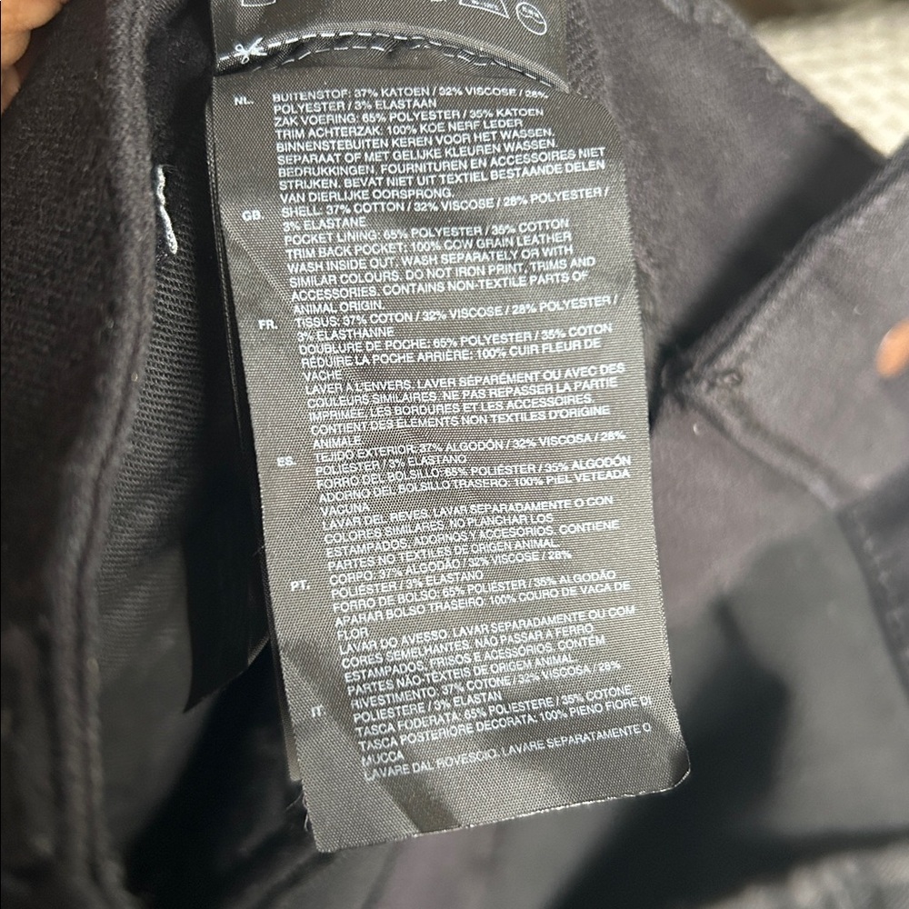 G Star Raw 5620 3D REVEND Skinny Jeans | Men’s Sz 33 | black | Like New - Picture 8 of 8